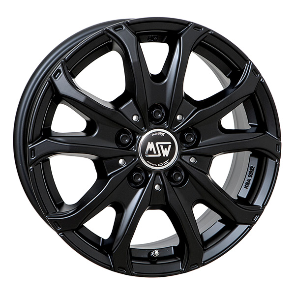 MSW 48 VAN M.BLK 6.5x16 6/130 ET62 CB84.1