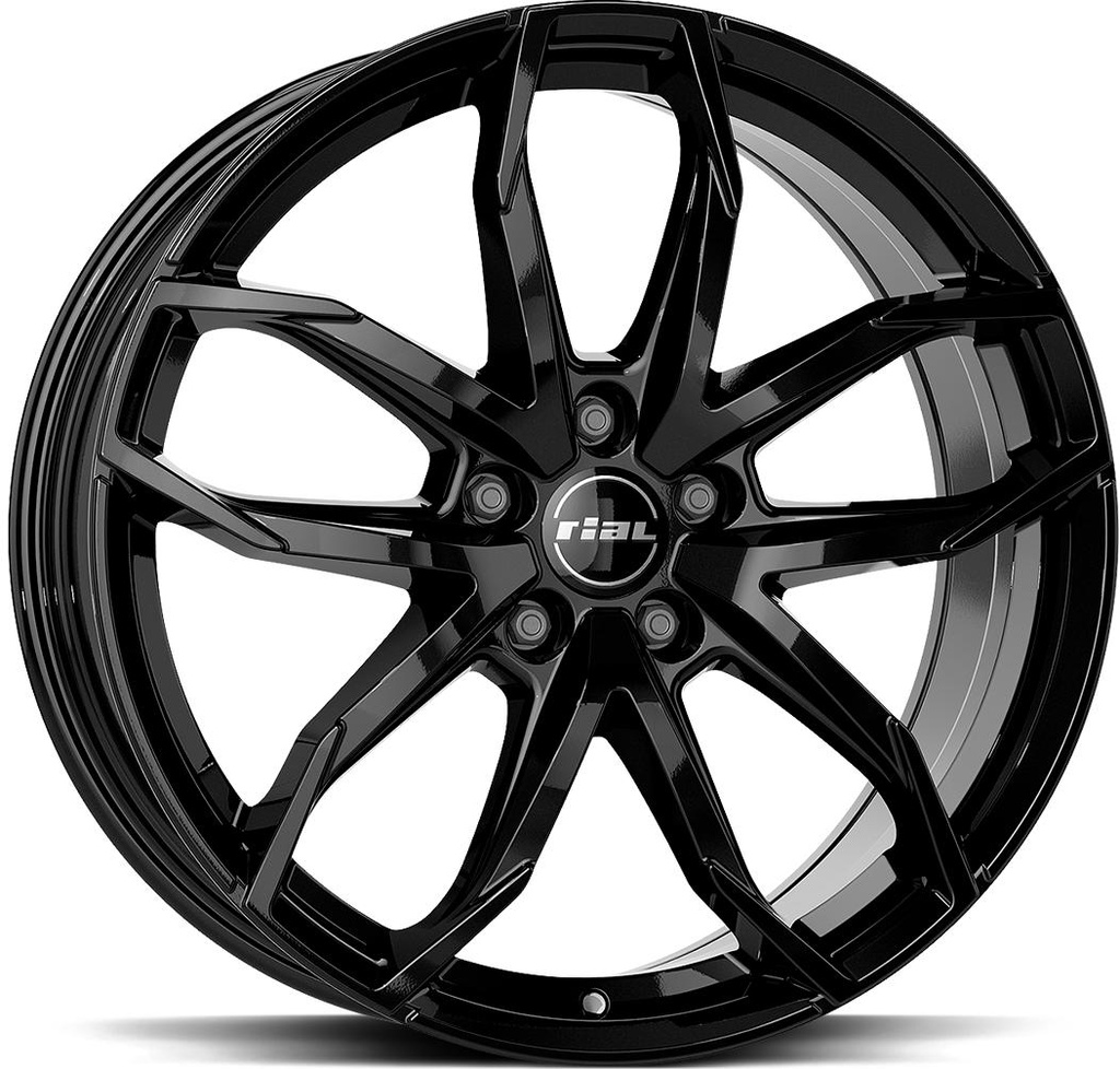 RIAL LUCCA DIAM BLACK 8x19 5/112 ET45 CB70.1