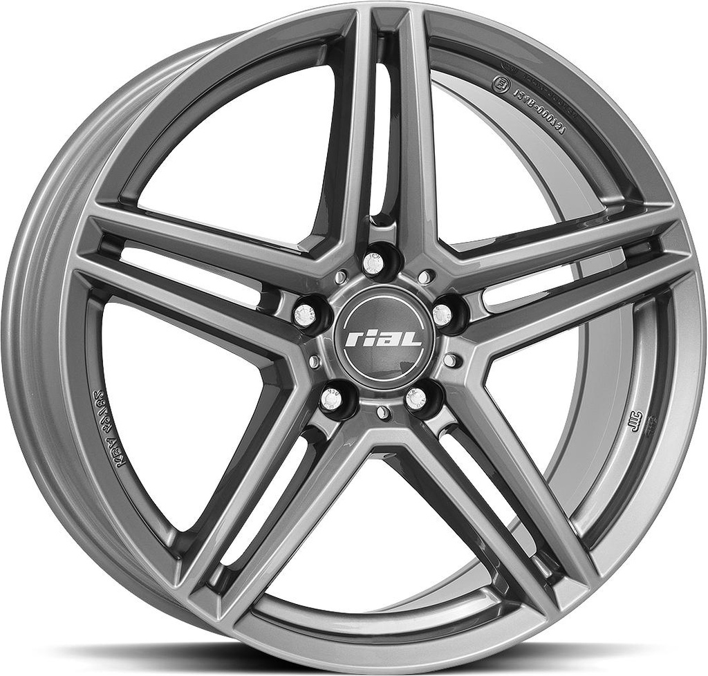 RIAL M10 METAL GREY 7x17 5/112 ET44 CB66.6