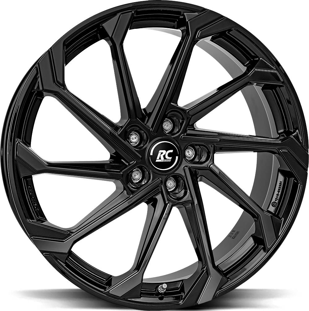 BROCK RC36 SHINY BLACK 8x20 5/114.3 ET35 CB66.1