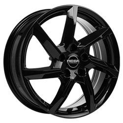 MEGA WHEELS PAVO BLACK 7x17 5/114.3 ET48 CB67.1
