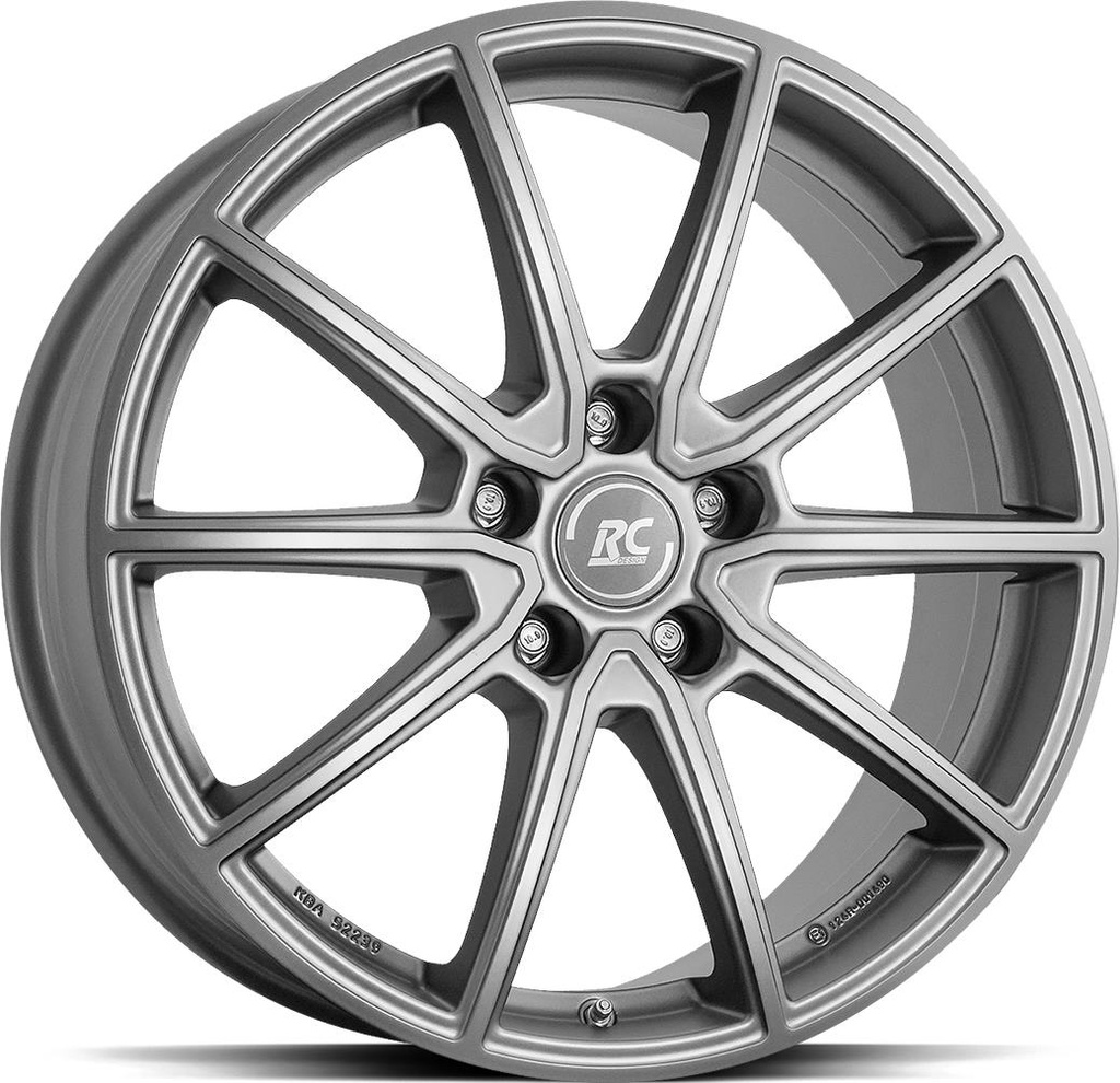 BROCK RC32 FERRIC GREY MATT 8x19 5/114.3 ET53 CB67.1