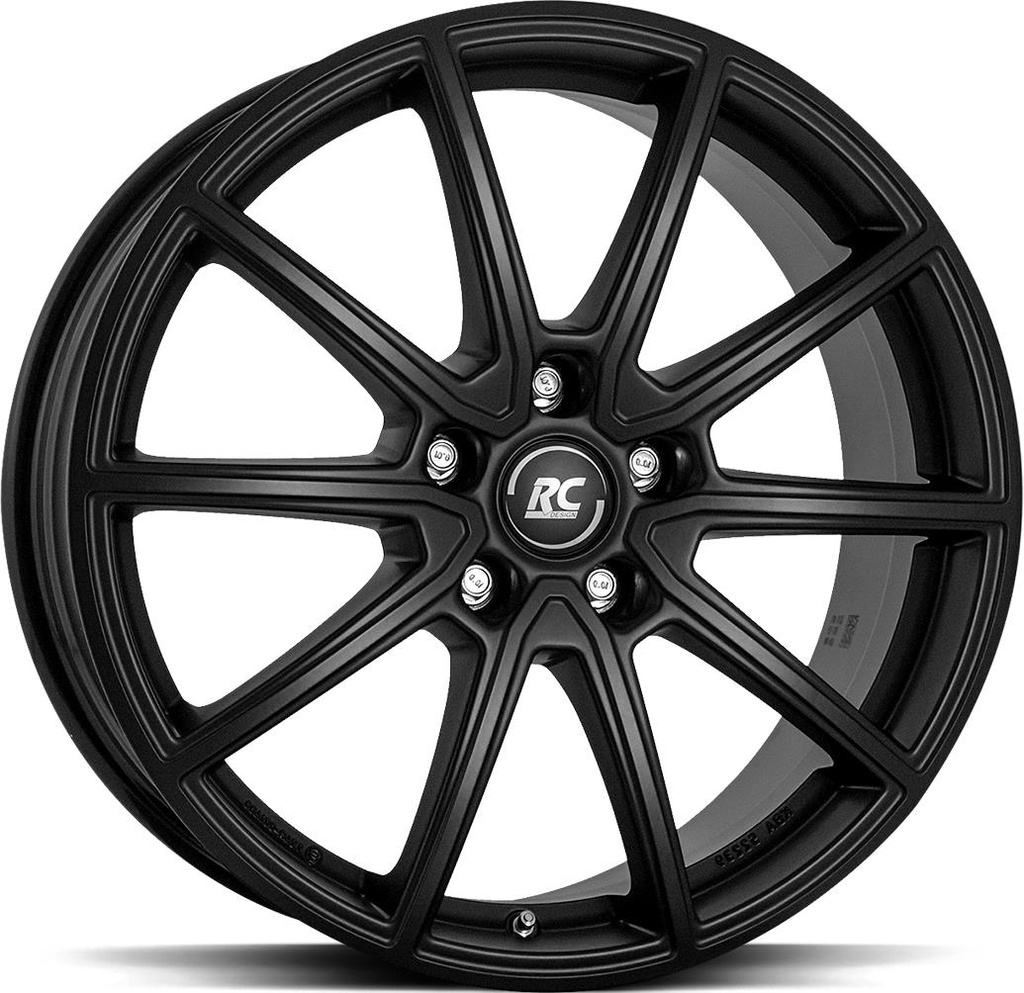 BROCK RC32 SATIN BLACK MATT 8.5x19 5/112 ET35 CB66.6