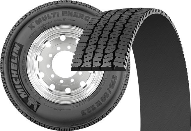 315/80R22.5 156/150L MICHELIN X MULTI ENERGY D VQ XL DRIVE 20PR