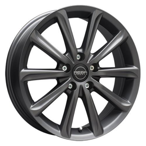 STATUSFÄLGAR VIRGO DARK MAT ANTHRACITE GREY 7x17 5/112 ET38 CB73.2