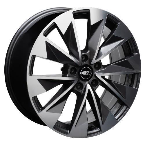 STATUSFÄLGAR ZENITH ANTHRACITE GREY FRONT POLISHED 8x20 5/108 ET47 CB63.3
