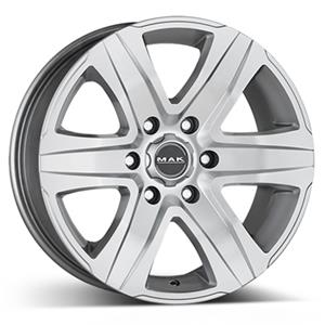 MAK STONE6 SILVER 8x18 6/114.3 ET45 CB66.1