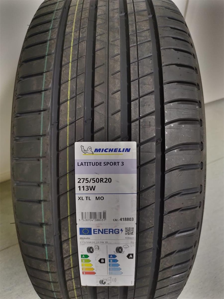 275/45R20 110V MICHELIN LATITUDE SPORT 3 A VOL XL VOL