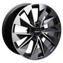 MEGA WHEELS ZENITH ANTHRACITE GREY FRONT POLISHED 9x20 5/112 ET42 CB57.1